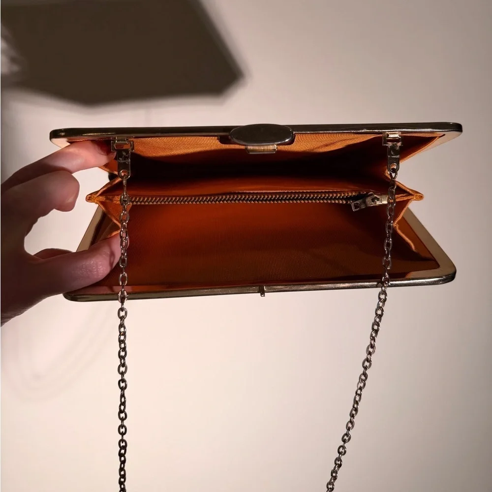 Etra Vintage 1950s Genuine Leather Clutch